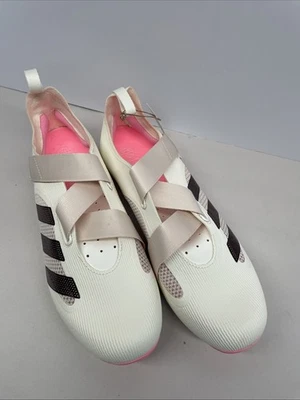 Adidas The Indoor Cycling Shoes Mens 9.5 Women’s 10.5 Cream/ Brown - Image 1 of 4