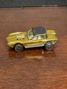 1968 Hot Wheels Redline Python Gold Black Roof Die-Cast Car - Picture 1 of 4