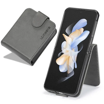 For Samsung Galaxy Z Flip 7 6 5 4 3 Soft PU Leather Flip Stand Card Wallet Case - Image 1 of 4