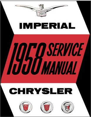 Chrysler Imperial 1958 manual de servicio pieza n.º Unidad flash USB D-16350 Foto 1 de 4