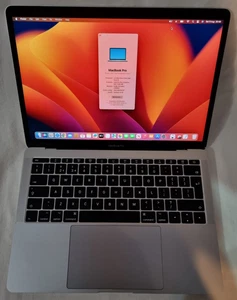 MacBook Pro, A1708, 2017, 13", i5, 8GB RAM 256GB SSD, Batt Cycle 214 N, grade A - Picture 1 of 5