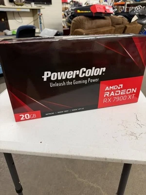 Tarjeta de gráficos para juegos PowerColor AMD Radeon RX 7900 XT 20 GB GDDR6 4K Foto 1 de 3