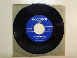 SHANDELLS: Smile On Me Baby-To The Woods, By The Swuft Wulf-U.S. 7" 66 Woodrich - Imagen 1 de 2