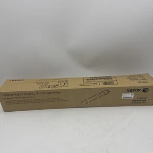 106R01438 Xerox genuine Yellow High Capacity toner Phaser 7500 17800 pages - Picture 1 of 3