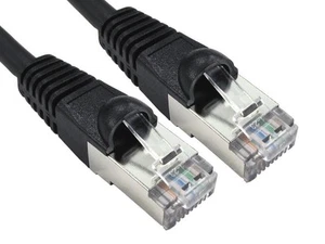 PRO SIGNAL - Câble Ethernet Cat6A LSZH de 5m Noir - Photo 1/1