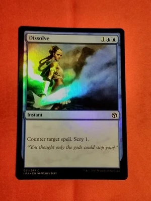 Dissolve - Foil - Iconic Masters 051/249 MTG Magic The Gathering  Unplayed Mint+ - Image 1 of 2