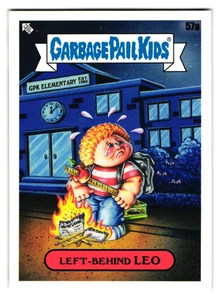 Left Behind Leo GPK 2020 Garbage Pail Kids Late To School Parody Sticker - Picture 1 of 2