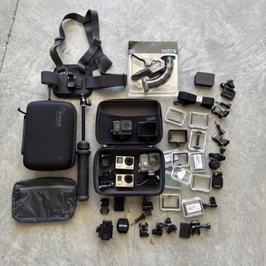 GoPro HERO4 Silver + HERO 3+ Bundle Deal; Accessories included - Picture 1 of 15