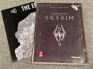 The Elder Scrolls V Skyrim Official Game Guide w/ Map Bethesda Prima Games Video - Picture 1 of 8