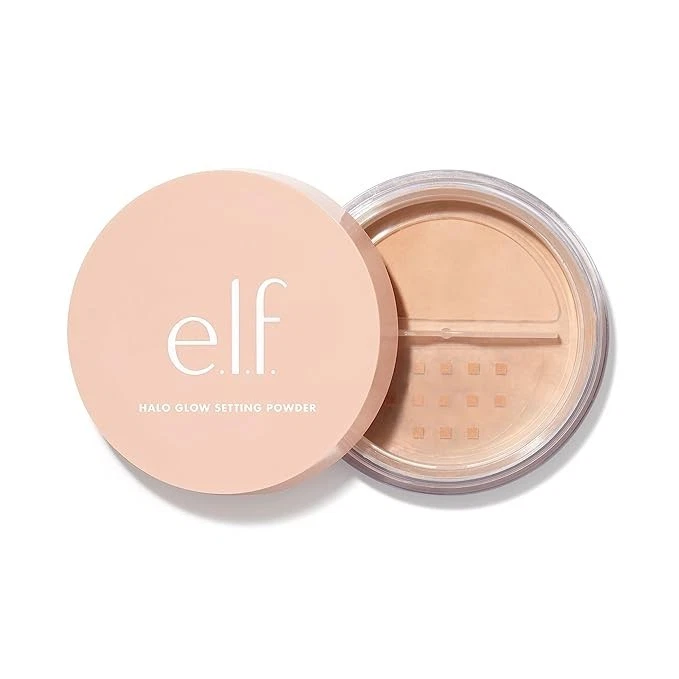 e.l.f. Halo Glow Setting Powder, Silky, Weightless, Blurring, Smooths, Minimizes - Image 1 of 4