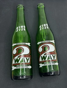 (2) 1958 2 Way Acl Soda Bottles 10oz Owensboro,Kentucky - Picture 1 of 4