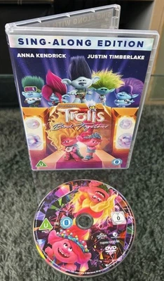 Trolls Band Together Sing-Along Edition DVD R2 Anna Kendrick Justin Timberlake - Image 1 of 4