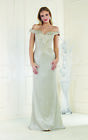 May Queen Mq2005 Embellished Rhinestone Prom Gown