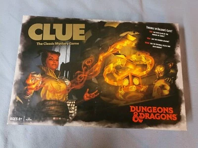 2019 Clue Dungeons And Dragons Edition Open Box Complete - Image 1 of 3