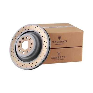 SET OF 2 MASERATI REAR BRAKE DISC GHIBLI LEVANTE 07-08 18 2020,22 OEM 670035019 - Bild 1 von 2