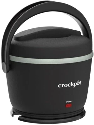 Crockpot Electric Lunch Box Portable Food Warmer 20oz Black - Image 1 of 4