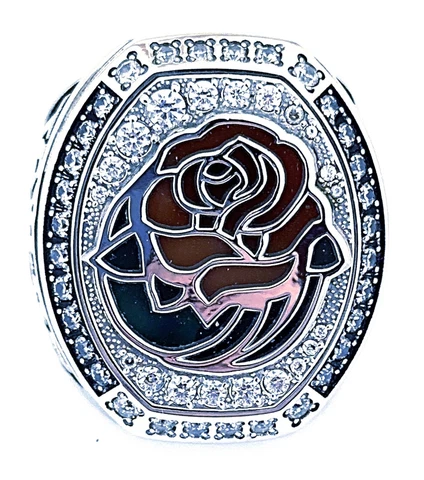 HUGE 🏈2017 Penn St. State Rose Bowl Championship Football Champions Player Ring Cover