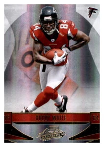 2008 Absolute Silver Foil Roddy White NFL Insert Parallel Refractor Falcons #7 - Picture 1 of 2