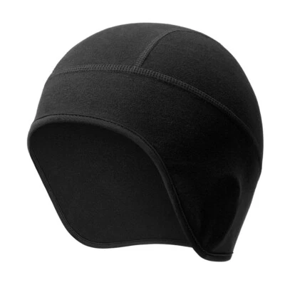 Skull Cap Hard Hat Liner Winter Cycling Cap Under Helmet Thermal Fleece Beanie - Image 1 of 4
