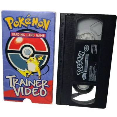 Pokemon Trading Card Game Trainer Video VHS 2000  Nintendo TESTED AND WORKS - Image 1 of 4