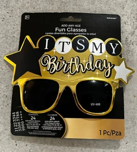 Amscan It's My Birthday Novelty Sunglasses Party Decorations Gift Celebrations - Picture 1 of 2