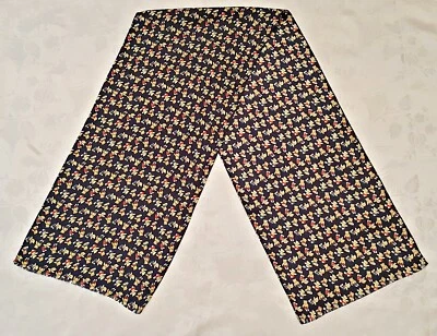 ШАРФ ВИНТАЖНЫЙ ПОДЛИННЫЙ ПЛЮШЕВЫЙ МЕДВЕДЬ ИГРУШКИ СИНИЙ ДЛИННЫЙ МУЖСКОЙ - Изображение 1 из 3