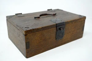 Japanische Tansu Kalligraphie Truhe Meiji-Taisho Original aus Japan 0718D1 - Picture 1 of 12
