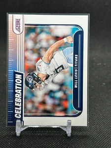 2024 Score PINK FOIL CELEBRATION Will Levis #C-WLS - Tennessee Titans - Picture 1 of 2