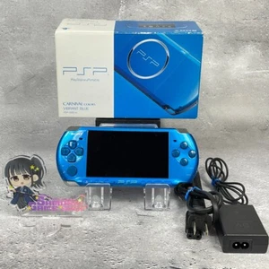 PSP 3000 SONY Playstation Portable Console Accessory Complete Box set Used Japan - Picture 1 of 138