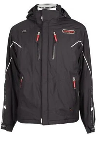 SPYDER BLACK MEN'S PADDED JACKET MEDIUM - Picture 1 of 6