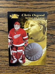 1996-97 Pinnacle Mint Collection Silver Parallel card Chris Osgood # 25