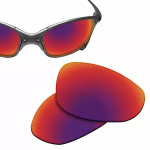 Lentes de repuesto polarizadas para gafas de sol OAKLEY Juliet sol de medianoche UVA y UVB - Imagen 1 de 5