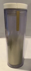 Starbucks Coffee Travel Tumbler Cup (GOLD Ombre ) 2013 16oz RARE EUC - Picture 1 of 7