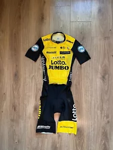 Lotto Jumbo Bianchi worn by JUAN LOBATO Tour de France 2018 Men`s S Rare - Picture 1 of 14