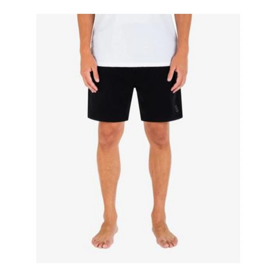 Hurley Men's Icon Boxed Drawcord Closure Short Shorts Black Size XXL 3602