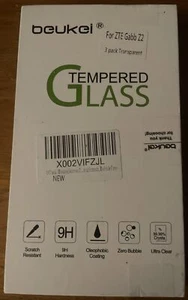 beukei (3 Pack) Compatible for ZTE Gabb Z2 Screen Protector Tempered Glass,Touch - Picture 1 of 7