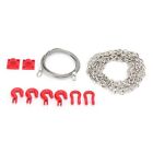 Metal Trailer Hook Tow Chain Shackle Bracket For 1/10 Rc Crawler Rc Model Ca Lso