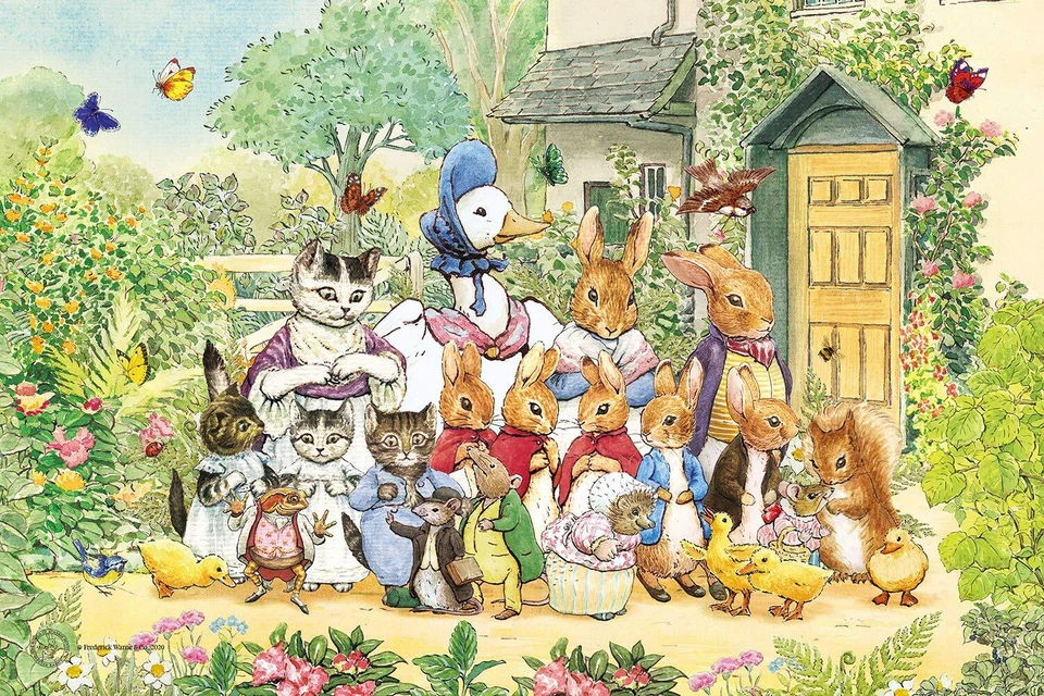 Rompecabezas EPOCH 1000 piezas Peter Rabbit Family & Friends 50x75 cm ‎11-598S Foto 1 de 2