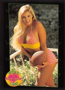 YVETTE RACHELLE -- 1994 BENCH WARMER "BONUS" - SEXY Model Trading Card  #168