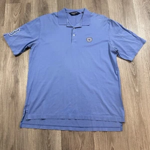 Polo Golf Ralph Lauren Hemd Large Medinah Country Club hellblau Pima Baumwolle - Bild 1 von 8