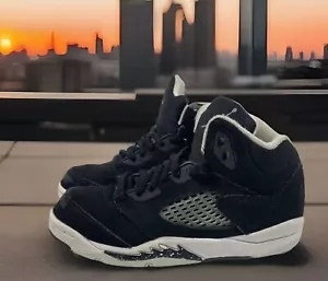 Nike Air Jordan 5 V Retro Moonlight Oreo schwarz 440889-011 Jugend Schuhe Größe 13,5 C - Bild 1 von 12
