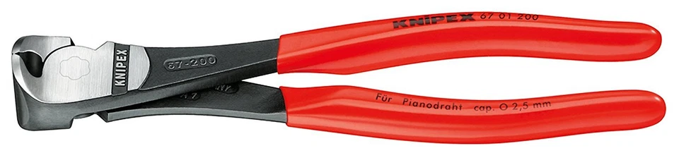 Высокопрочные кусачки KNIPEX 67 01 140 5,51 дюйма - Изображение 1 из 1