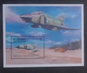 St. Vincent 2000 Kriege 20. Jahrhundert Bomberflugzeug MS4697b postfrisch um unmontiert - Bild 1 von 1
