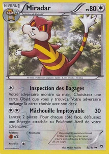 Miradar Reverse - XY3:Poings Furieux - 85/111 - Carte Pokemon Neuve Française - Imagen 1 de 1