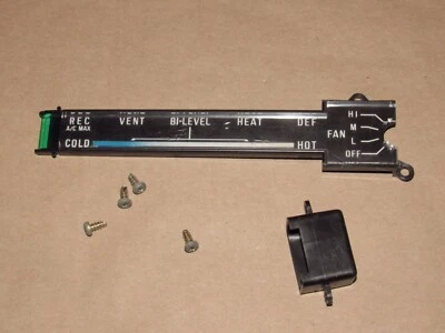 79 80 Mazda RX7 OEM HVAC Climate Control Display Indicator Lens Plate - Image 1 of 2