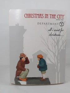 Dept. 56 Village Accessory ~ CHRISTMAS IN THE CITY ~ All I Want For Christmas - Picture 1 of 1