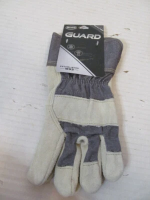 Guante de jardinería Westchester Boss Guard de cuero para mujer, gris, talla S/M Foto 1 de 4