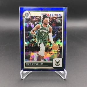 2023 Premium Stock Chris Livingston Blue Cracked Ice /99 - Bild 1 von 3