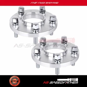 2pcs 15mm 5x120 Wheel Spacers With Bolt Lugs For BMW E46 M3 E92 E90 12x1.5 - Picture 1 of 7
