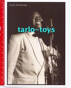 LOUIS ARMSTRONG - Jazz postcard - cartolina - Imagen 1 de 1